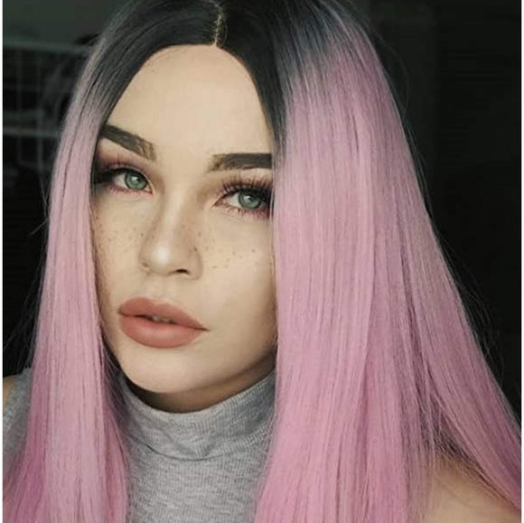Ombre Pink Beauty Full Wig - Picture 3 of 7